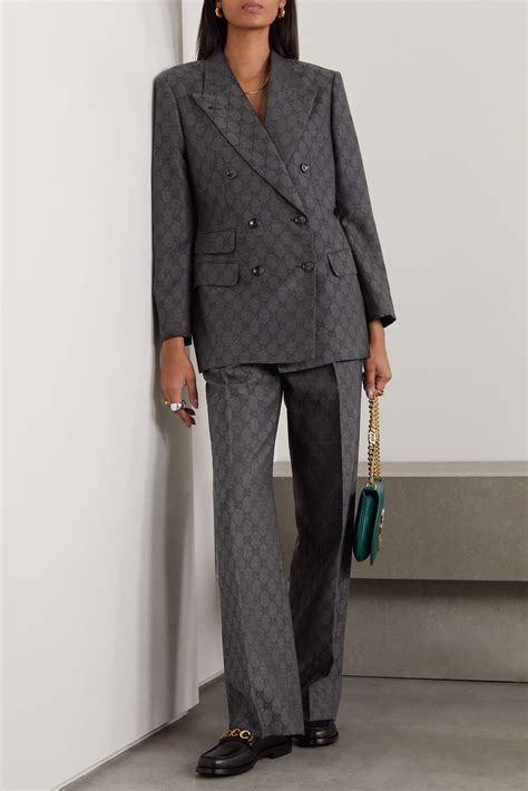 tailleur verde gucci|net a porter gucci.